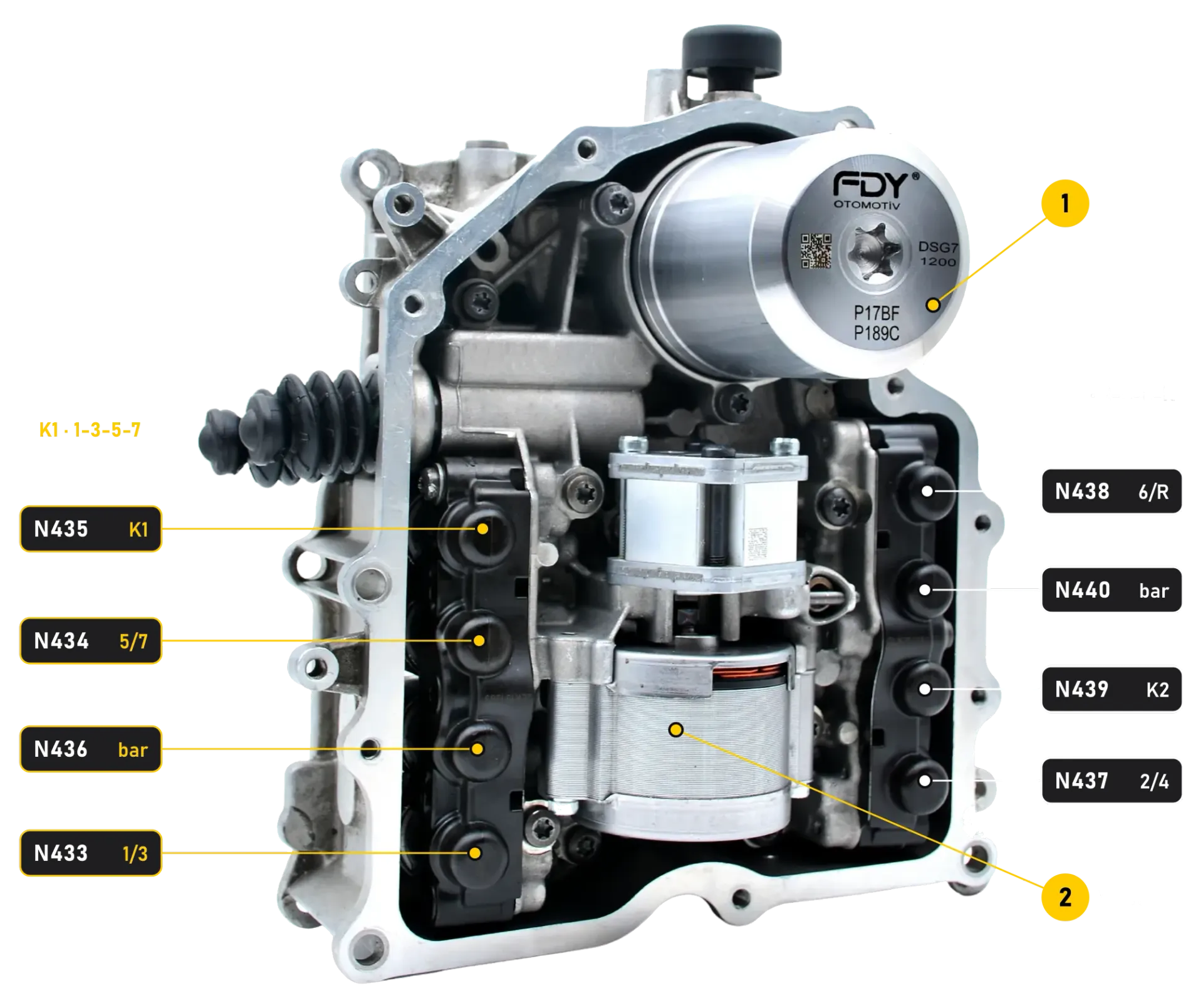 Complete List of DQ200 Mechatronic Parts: Every 0AM Part Number Explained